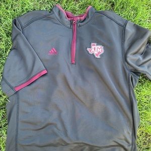 Adidas Texas A&M short sleeve
